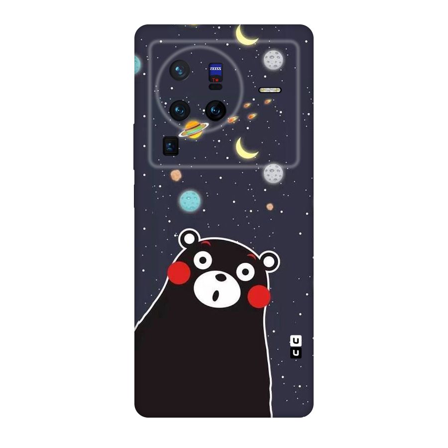 Space Bear Original Polycarbonate Back Case for Vivo X80