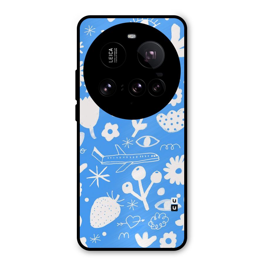 Space Blue Pattern Metal Back Case for Xiaomi 15 Ultra
