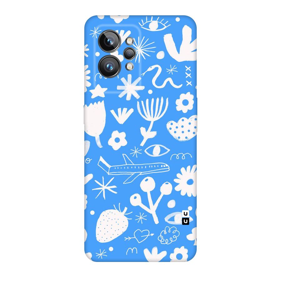 Space Blue Pattern Original Polycarbonate Back Case for Realme GT2 Pro