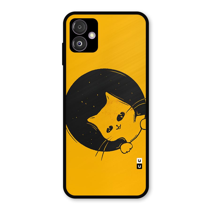 Space Cat Metal Back Case for Galaxy F14