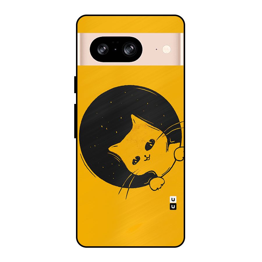 Space Cat Metal Back Case for Google Pixel 8