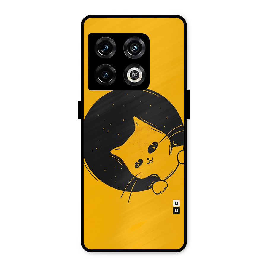 Space Cat Metal Back Case for OnePlus 10 Pro 5G