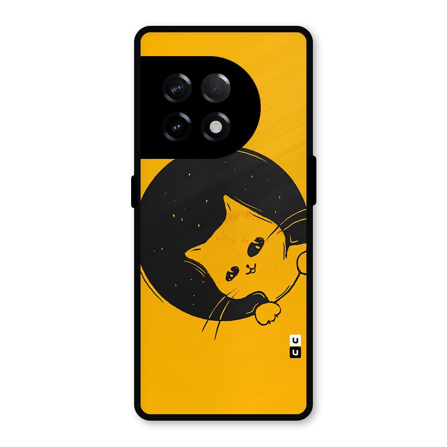 Space Cat Metal Back Case for OnePlus 11R