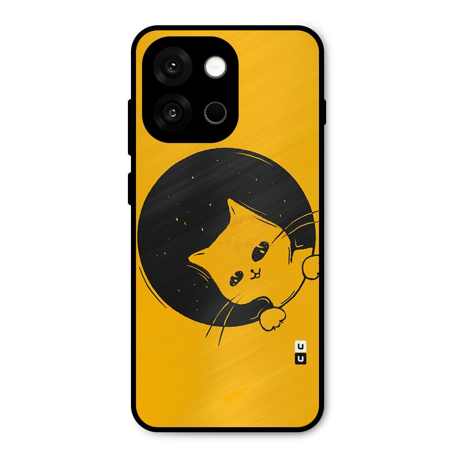 Space Cat Metal Back Case for OnePlus 13s