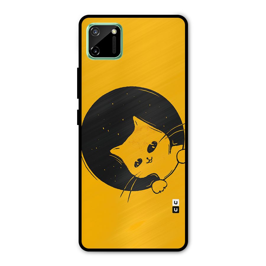 Space Cat Metal Back Case for Realme C11