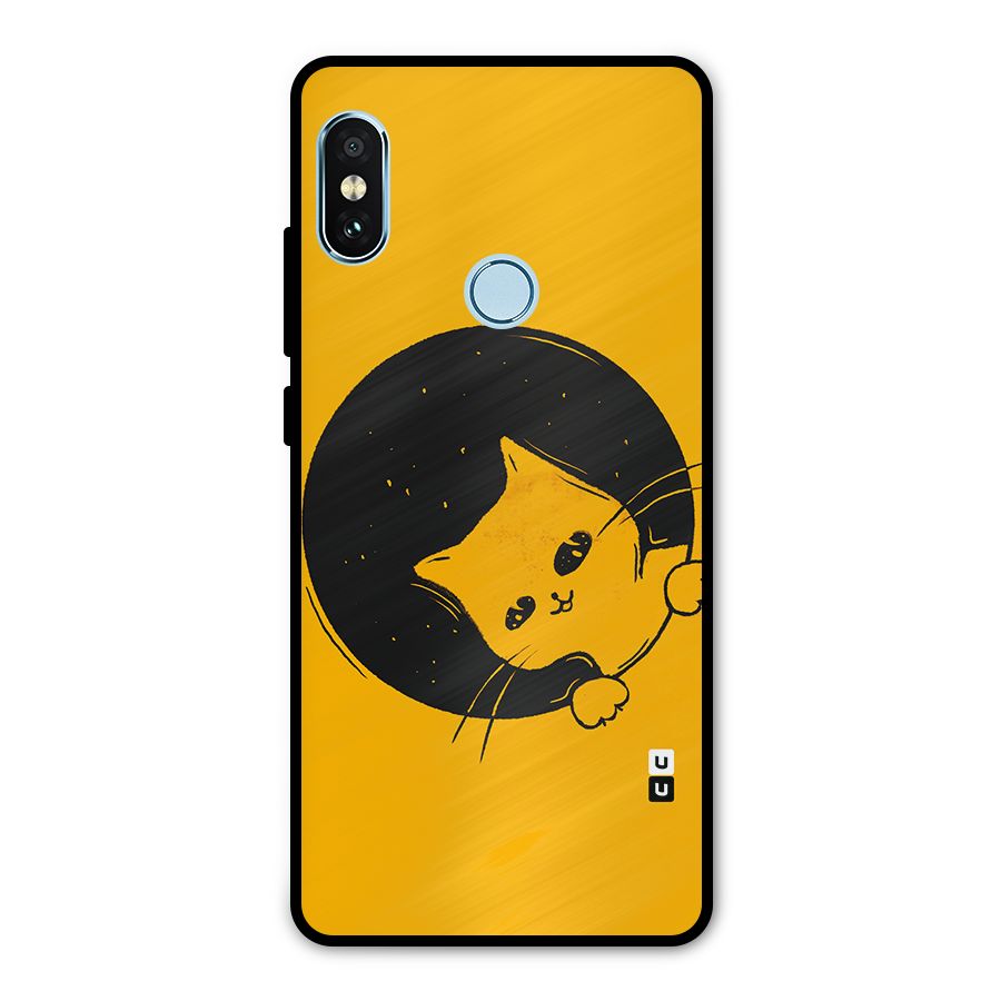 Space Cat Metal Back Case for Redmi Note 5 Pro