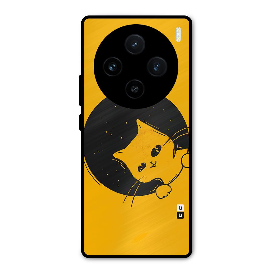 Space Cat Metal Back Case for Vivo X100
