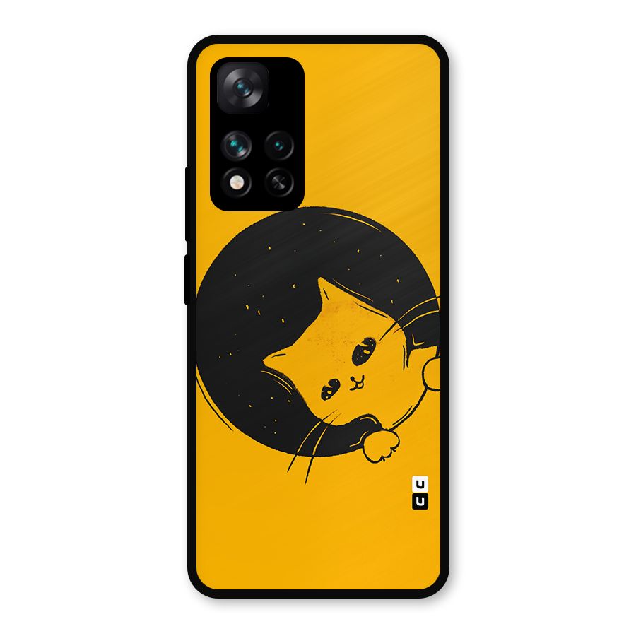 Space Cat Metal Back Case for Xiaomi 11i 5G