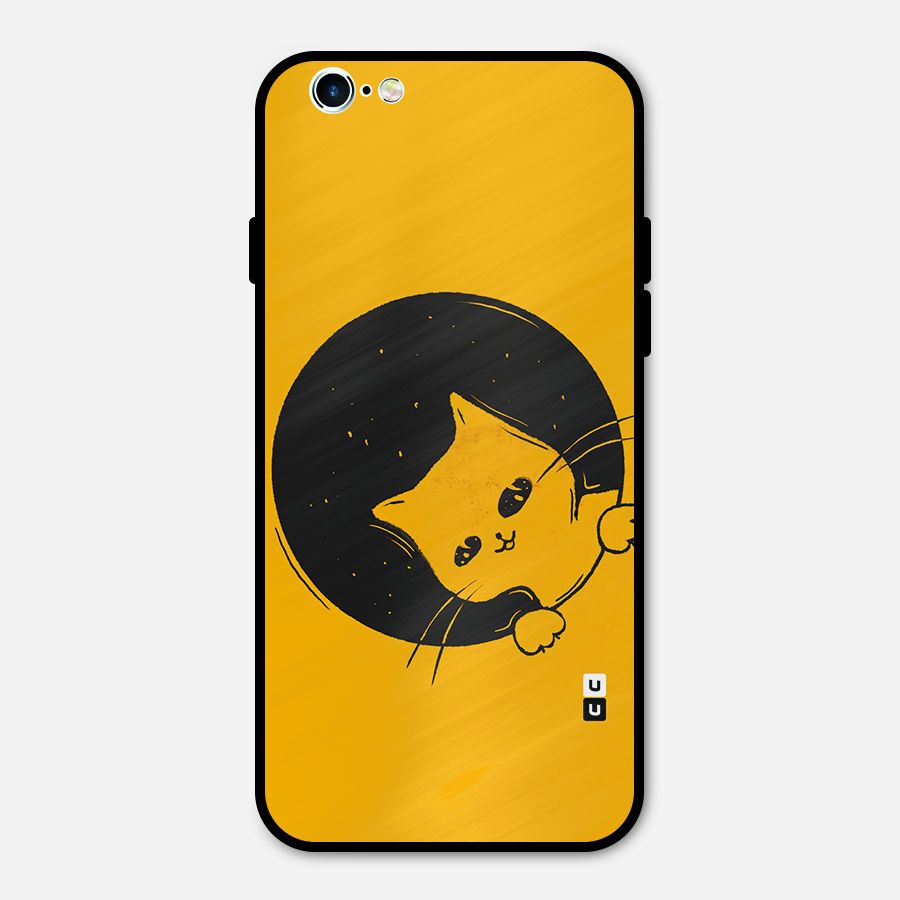 Space Cat Metal Back Case for iPhone 6 6s