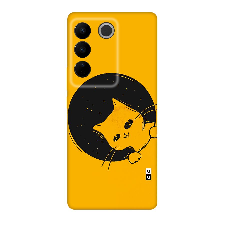 Space Cat Original Polycarbonate Back Case for Vivo V27
