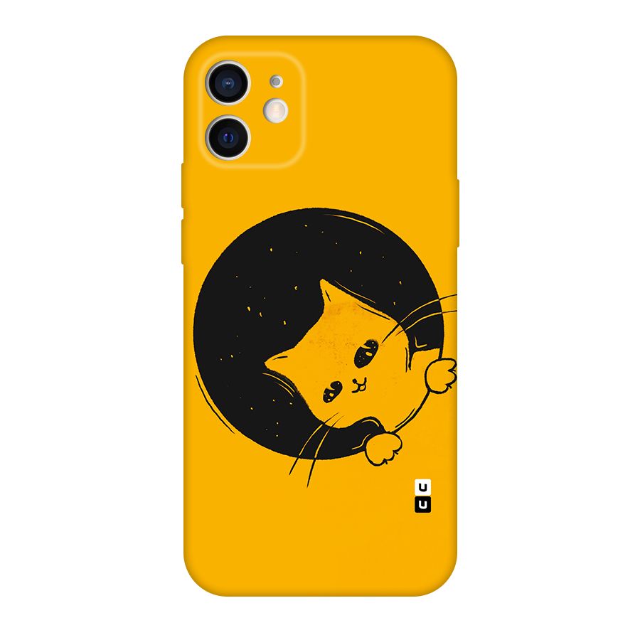 Space Cat Original Polycarbonate Back Case for iPhone 12