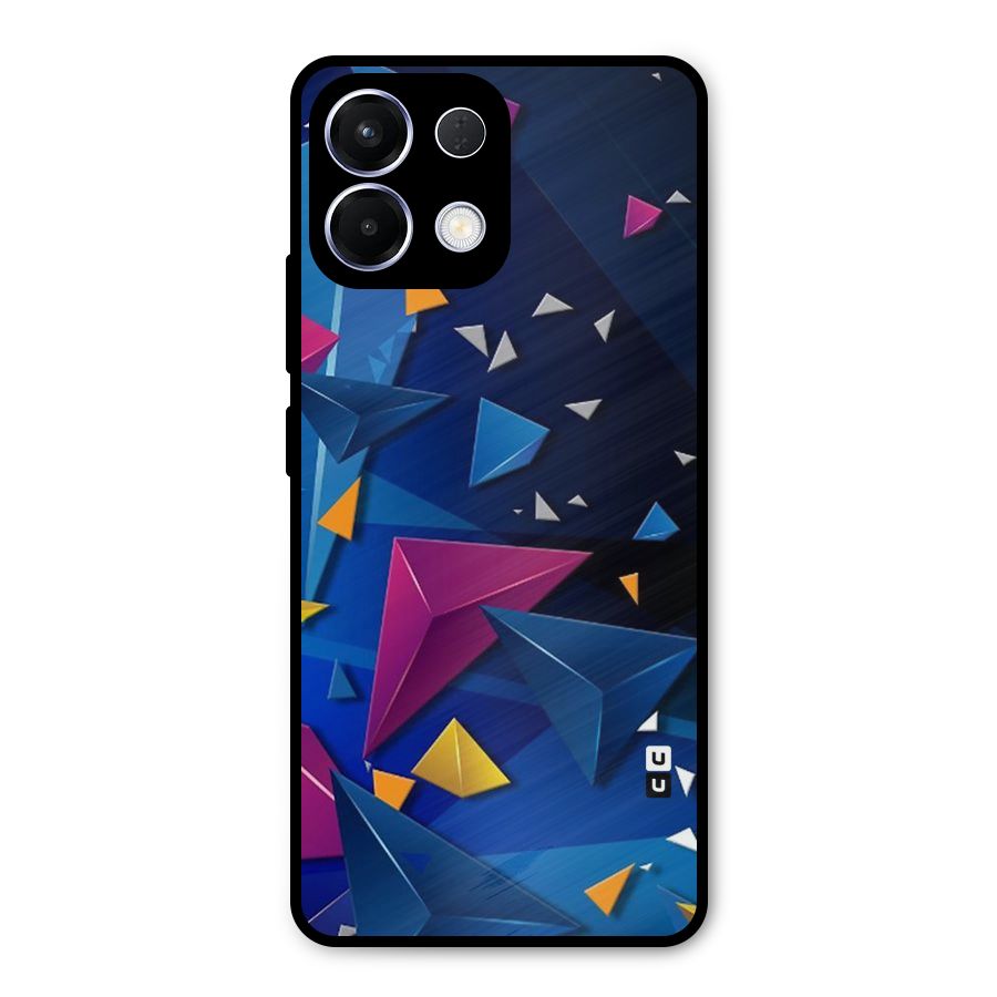 Space Colored Triangles Metal Back Case for Oppo K13