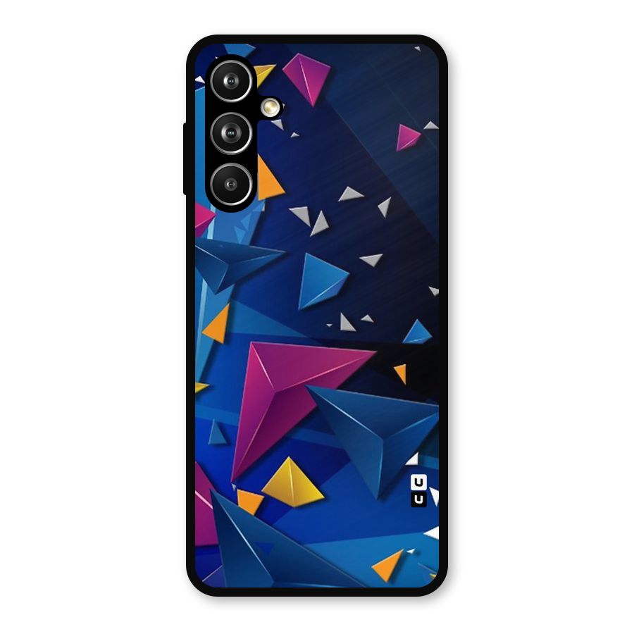 Space Colored Triangles Metal Back Case for Samsung Galaxy M54