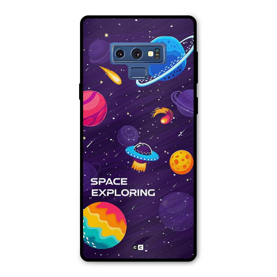 Space Exploring Metal Back Case for Galaxy Note 9