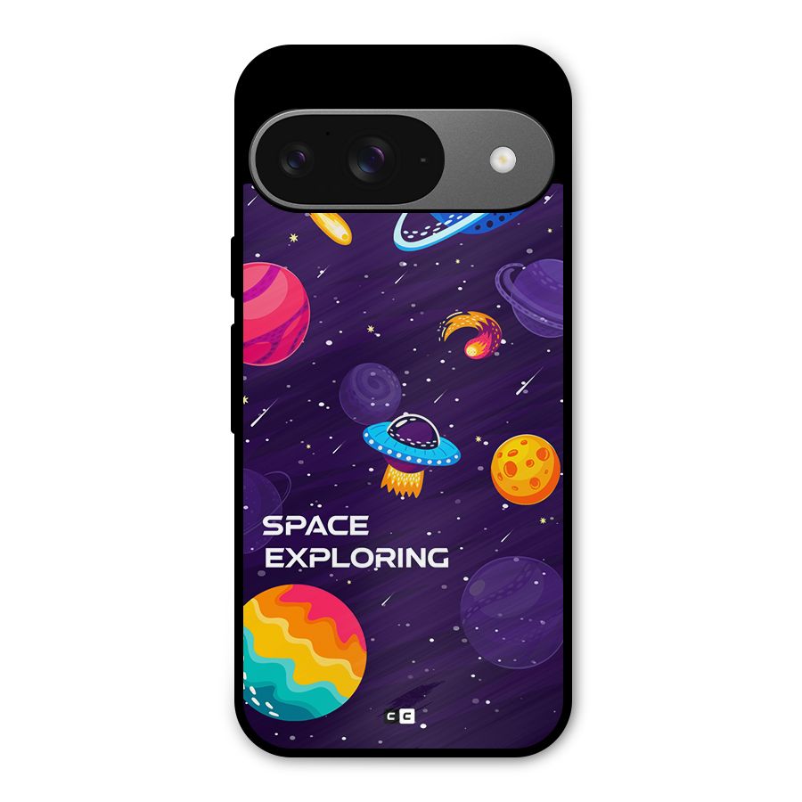 Space Exploring Metal Back Case for Google Pixel 9