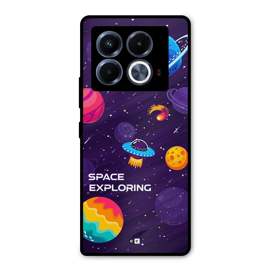 Space Exploring Metal Back Case for Infinix Note 40 5G