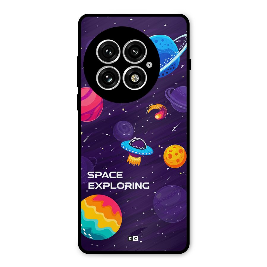 Space Exploring Metal Back Case for OnePlus 13