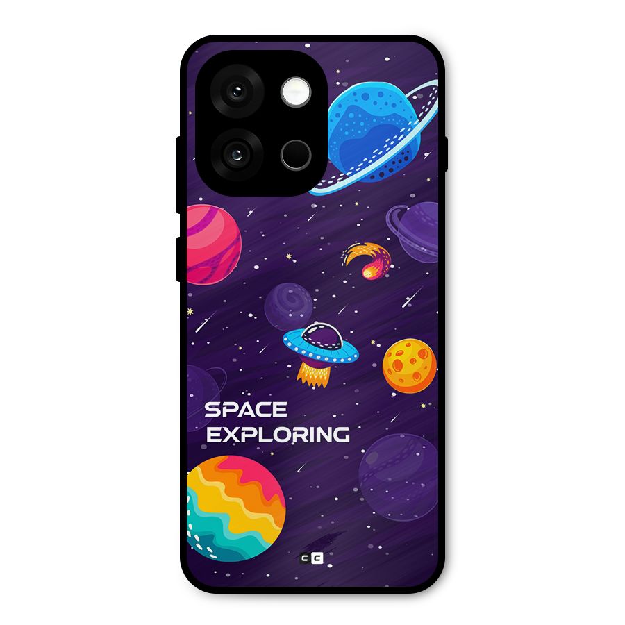 Space Exploring Metal Back Case for OnePlus 13s