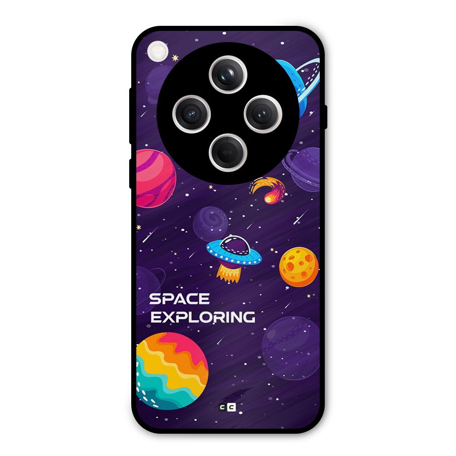 Space Exploring Metal Back Case for Oppo Find X8