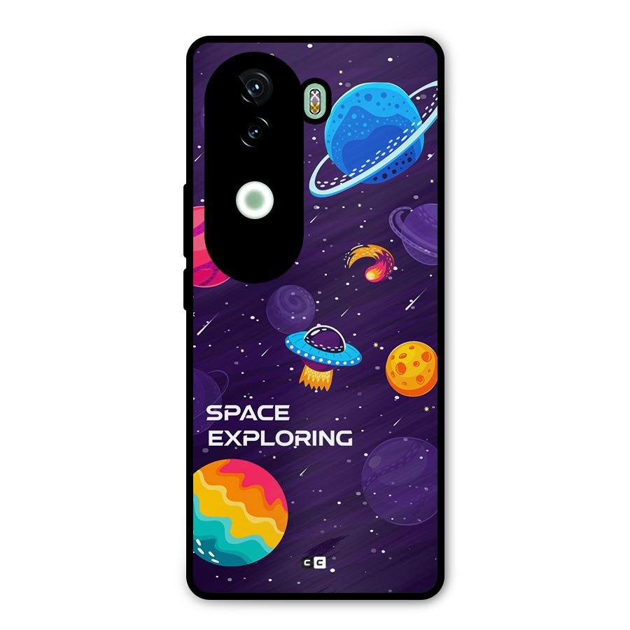 Space Exploring Metal Back Case for Vivo V40e