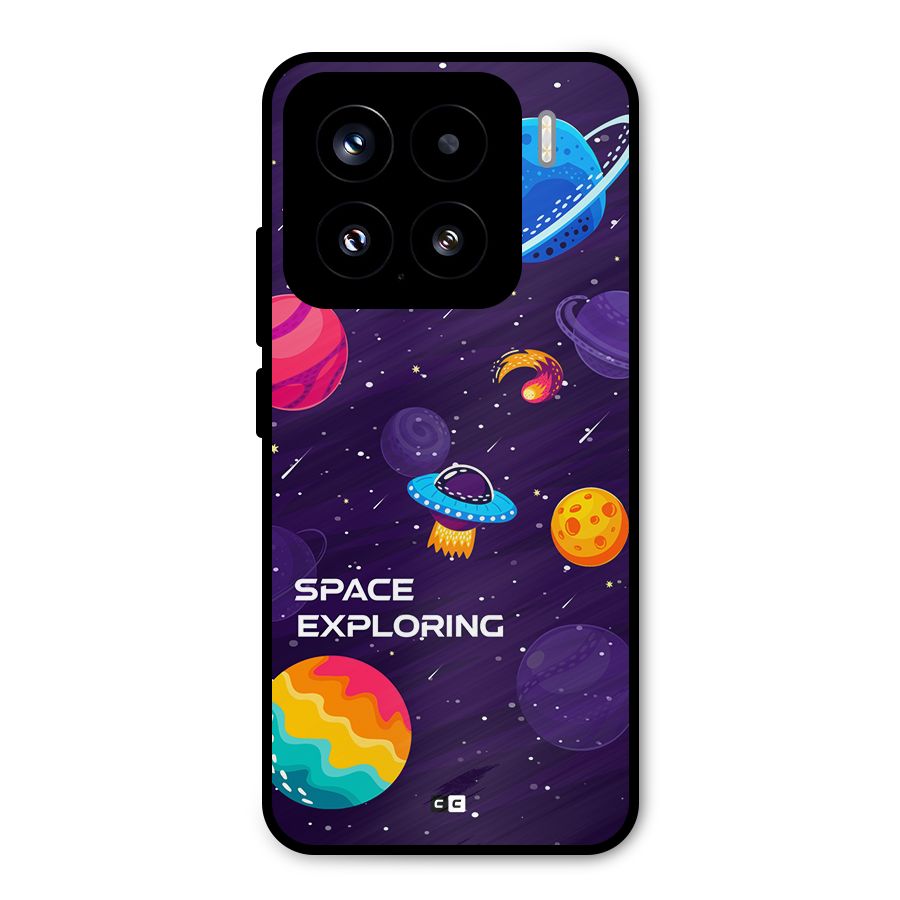 Space Exploring Metal Back Case for Xiaomi 15