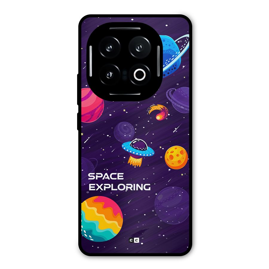 Space Exploring Metal Back Case for iQOO 13