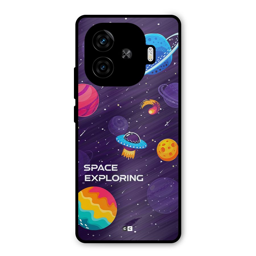 Space Exploring Metal Back Case for iQOO Neo 10R