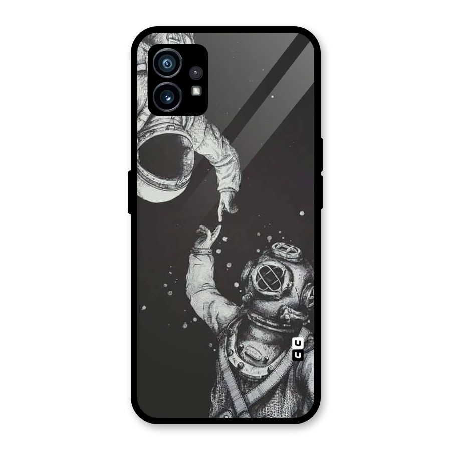 Space Meeting Glass Back Case for Nothing Phone 1