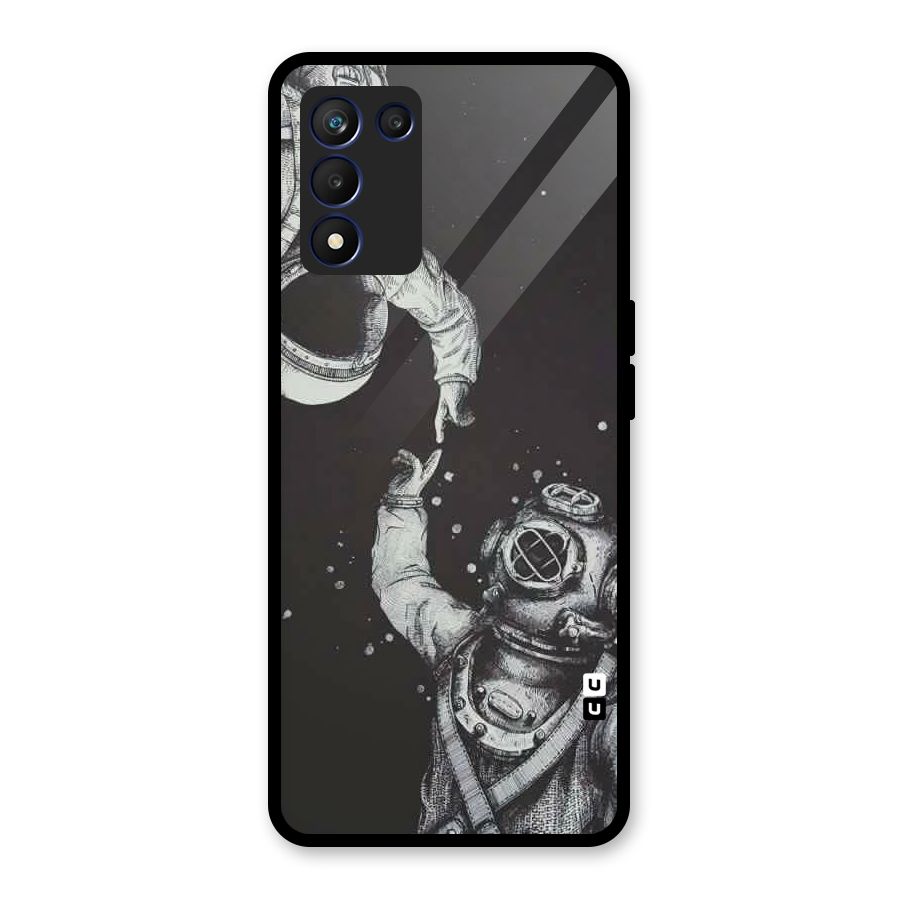 Space Meeting Glass Back Case for Realme 9 5G Speed