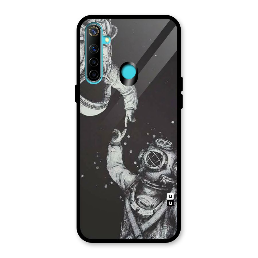 Space Meeting Glass Back Case for Realme Narzo 10