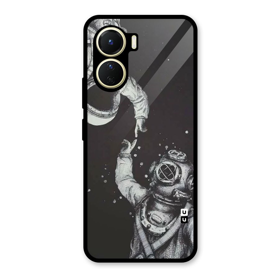 Space Meeting Glass Back Case for Vivo Y56