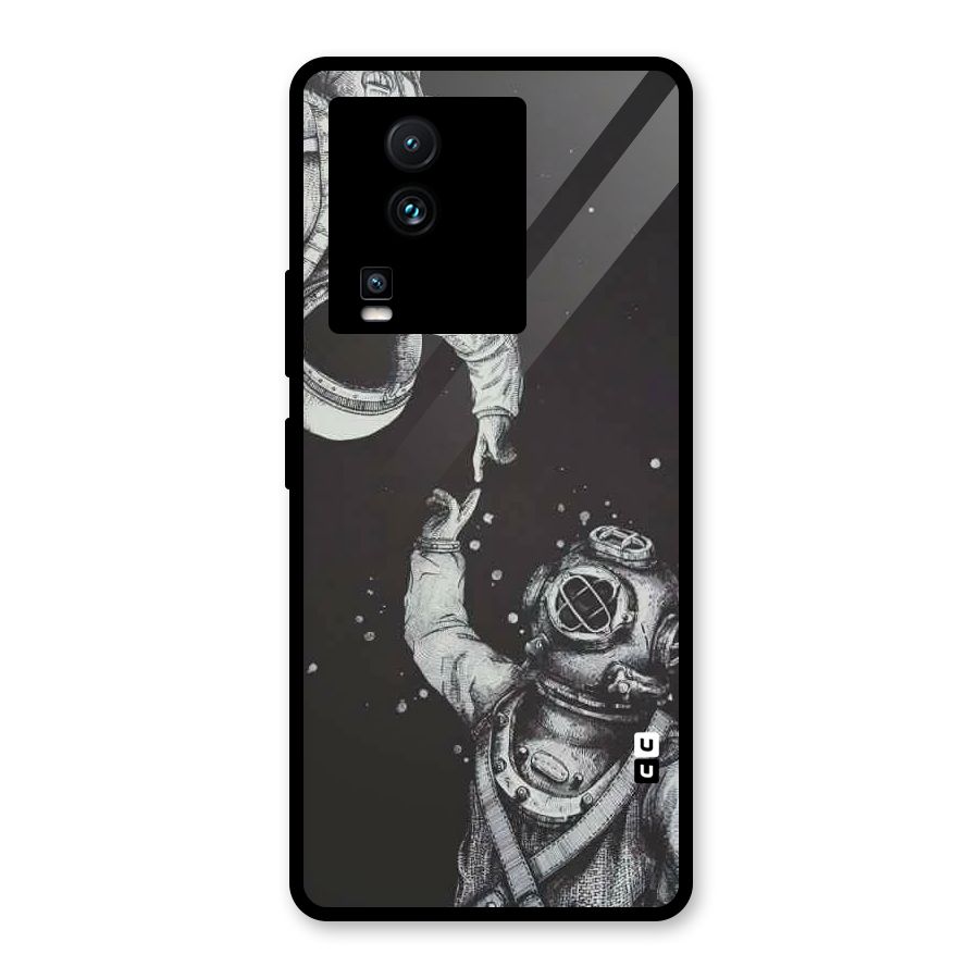 Space Meeting Glass Back Case for Vivo iQOO Neo 7