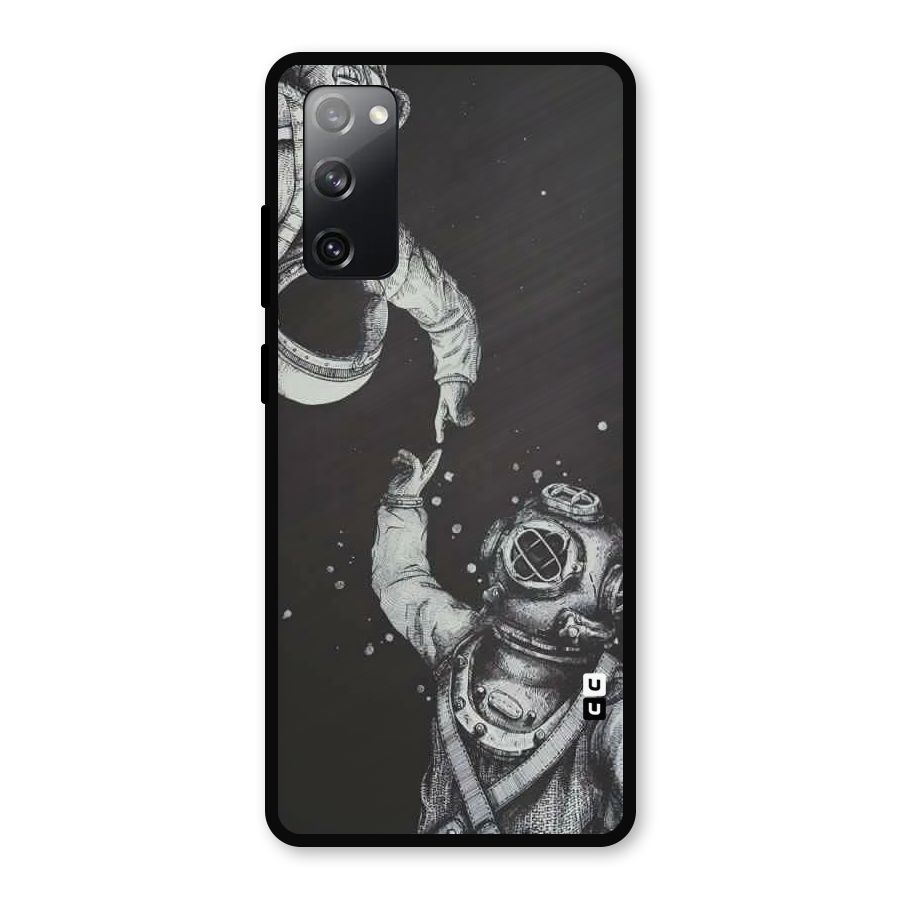 Space Meeting Metal Back Case for Galaxy S20 FE