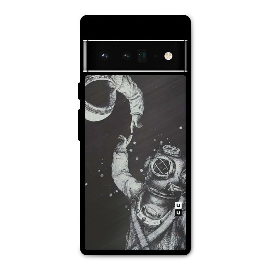 Space Meeting Metal Back Case for Google Pixel 6 Pro