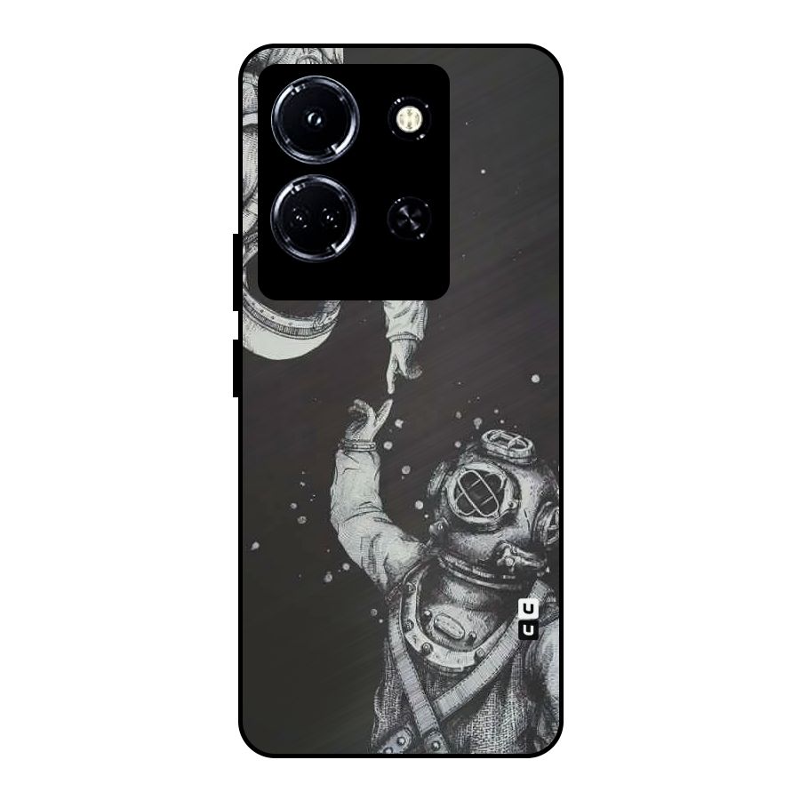 Space Meeting Metal Back Case for Infinix Note 30 5G
