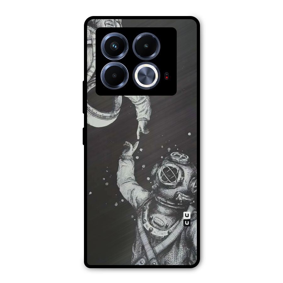 Space Meeting Metal Back Case for Infinix Note 40 5G