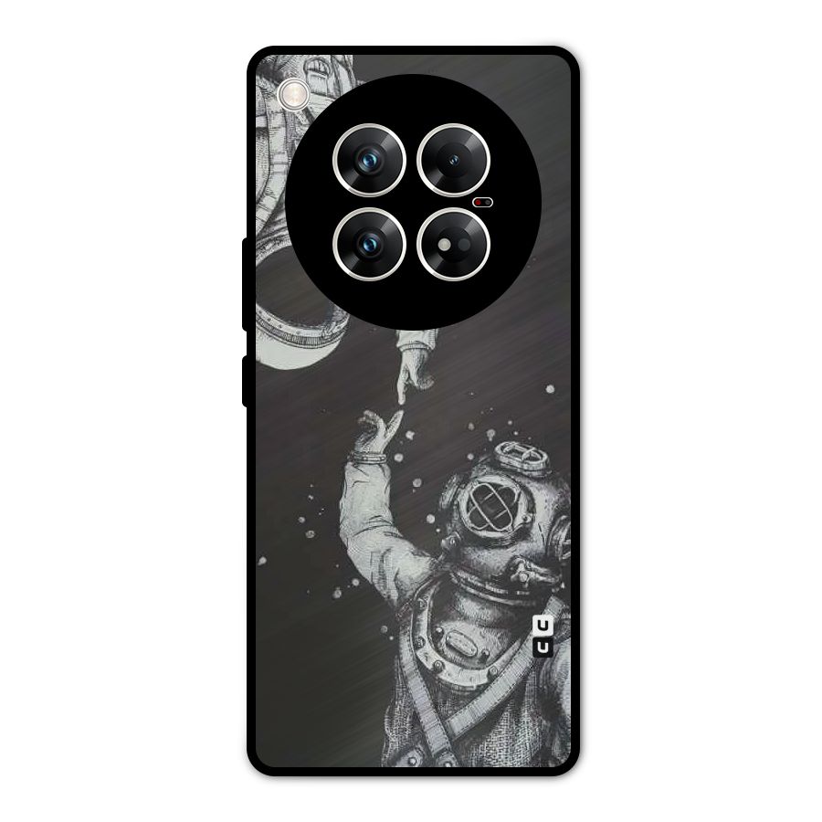Space Meeting Metal Back Case for Infinix Zero 40 5G