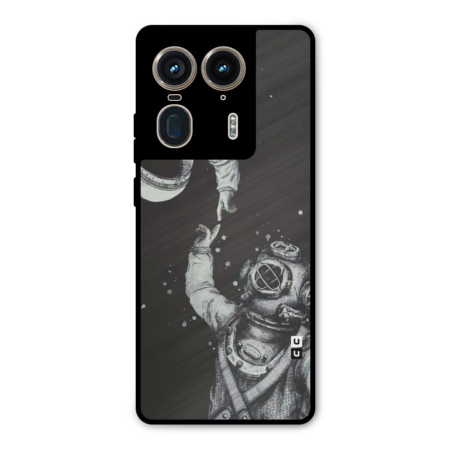 Space Meeting Metal Back Case for Motorola Edge 50 Ultra