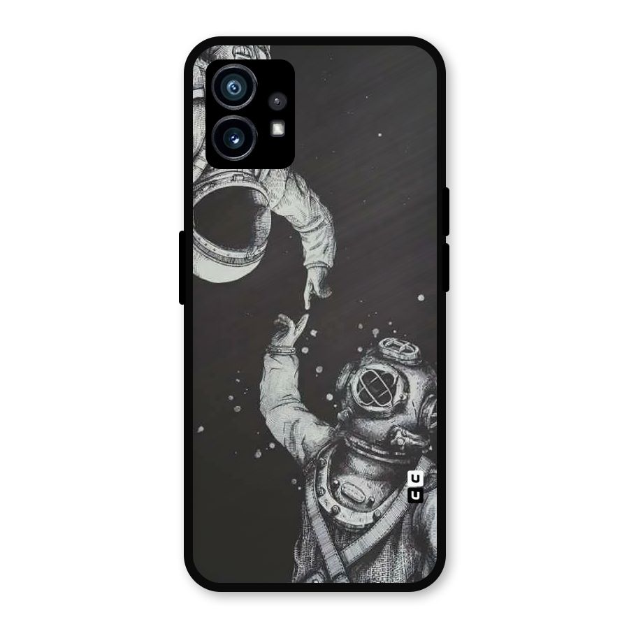 Space Meeting Metal Back Case for Nothing Phone 1