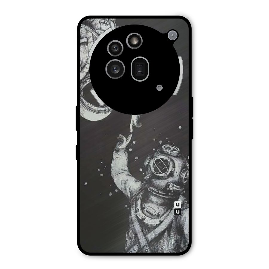 Space Meeting Metal Back Case for Nothing Phone 3a Pro