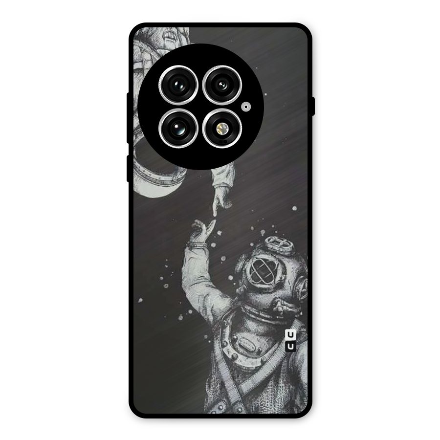 Space Meeting Metal Back Case for OnePlus 13
