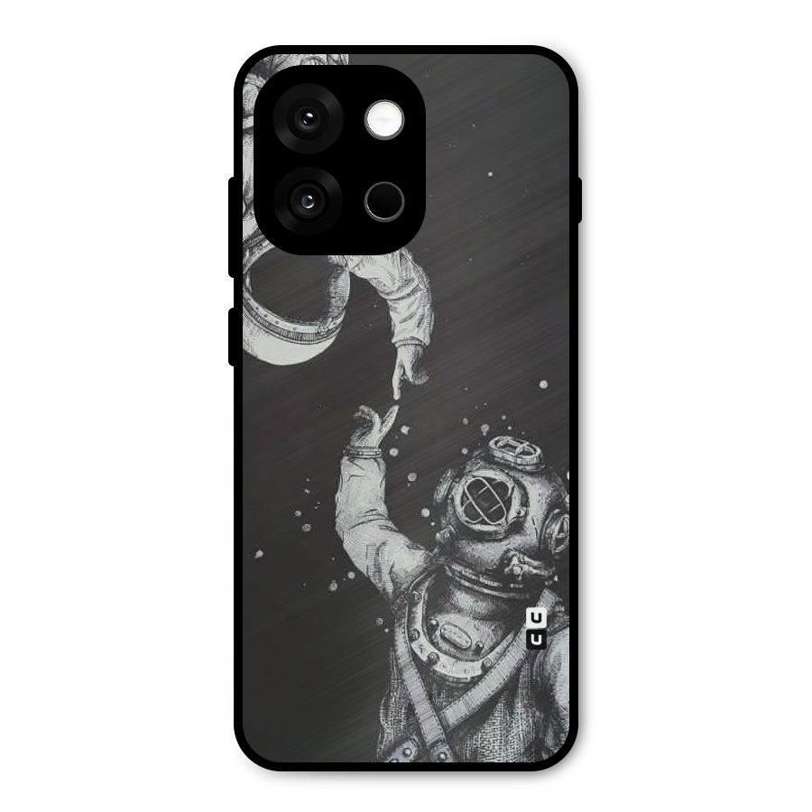 Space Meeting Metal Back Case for OnePlus 13s
