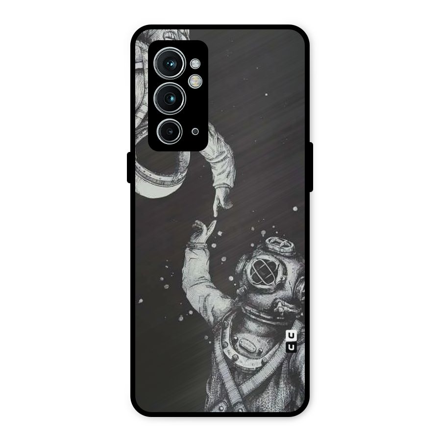 Space Meeting Metal Back Case for OnePlus 9RT 5G