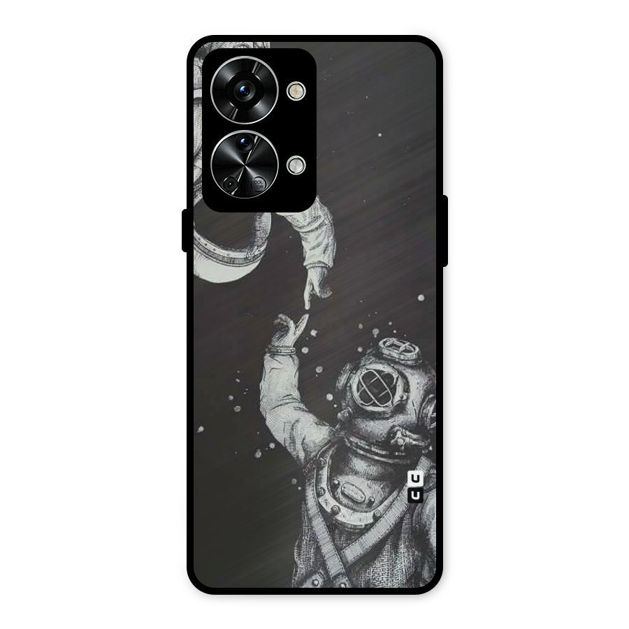 Space Meeting Metal Back Case for OnePlus Nord 2T