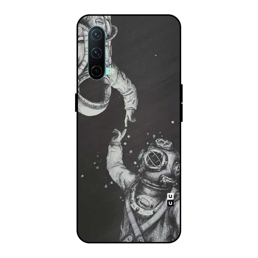 Space Meeting Metal Back Case for OnePlus Nord CE 5G