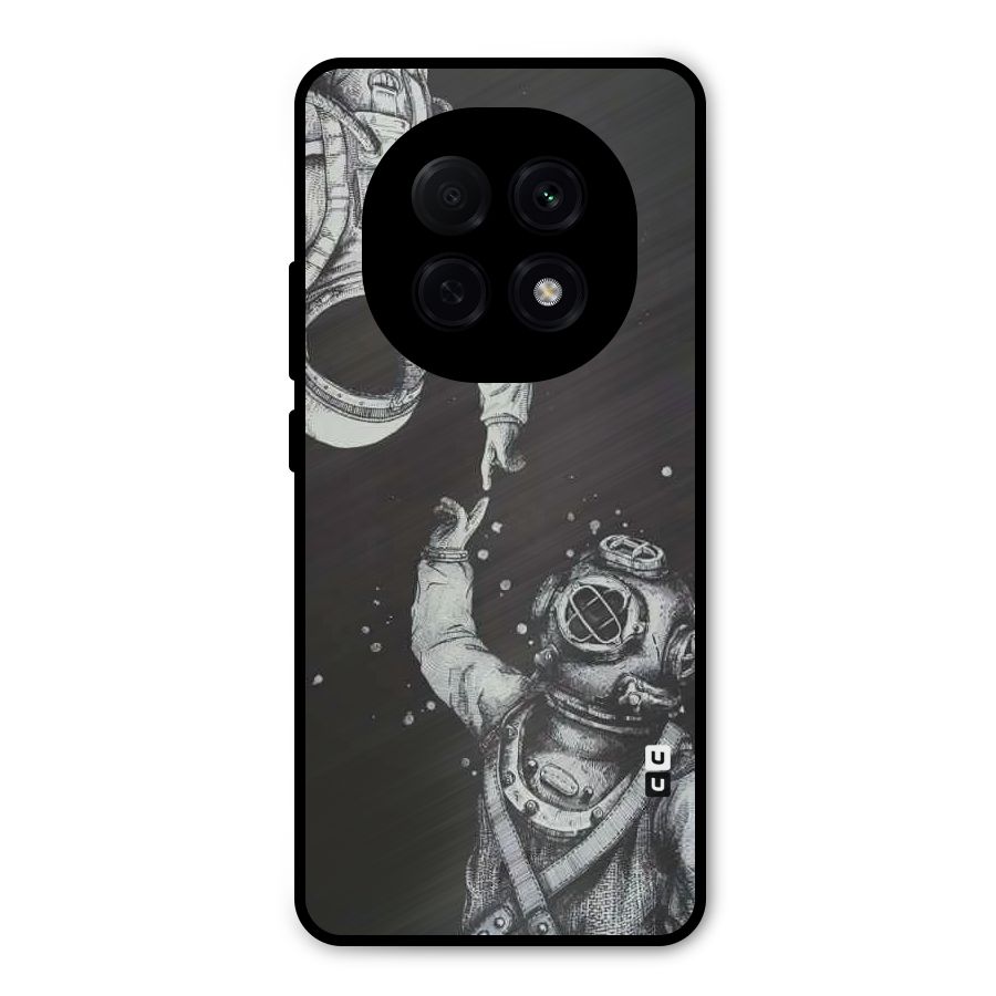Space Meeting Metal Back Case for Oppo F29 Pro