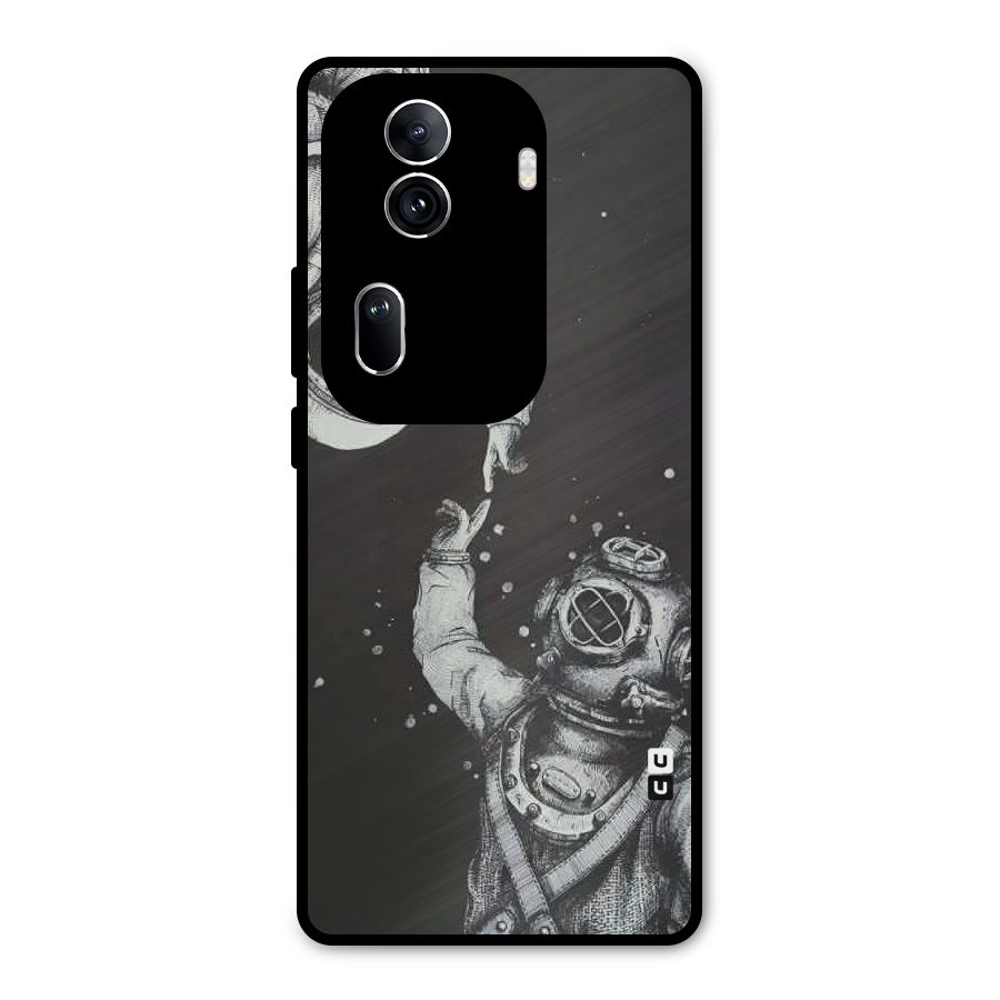Space Meeting Metal Back Case for Oppo Reno11 Pro 5G