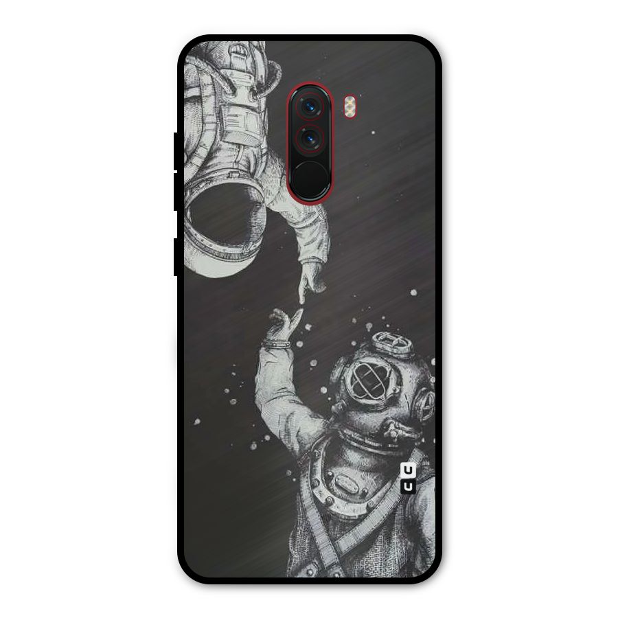 Space Meeting Metal Back Case for Poco F1
