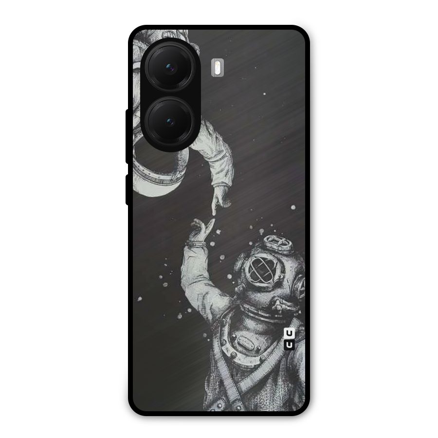Space Meeting Metal Back Case for Poco X7 Pro
