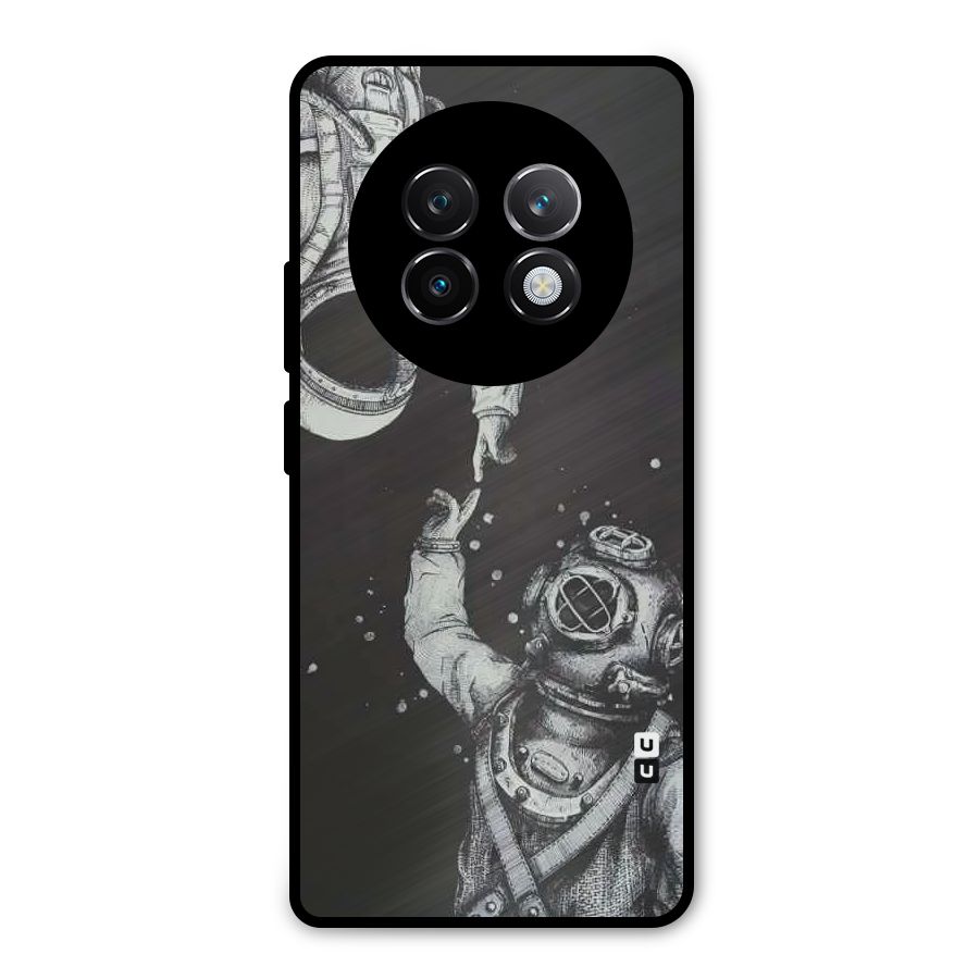Space Meeting Metal Back Case for Realme 13 Plus